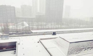 Tuyết rơi giữa mùa hè ở Trung Quốc