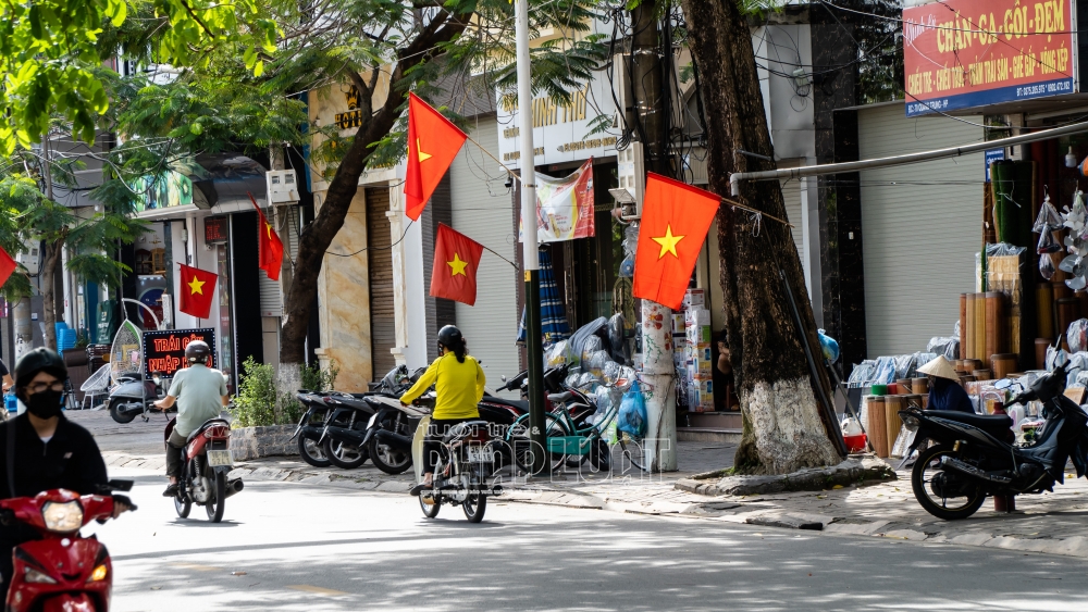 Hải Phòng đỏ rực khẩu hiệu hướng tới Ngày bầu cử