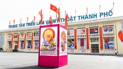 hai phong do ruc khau hieu huong toi ngay bau cu