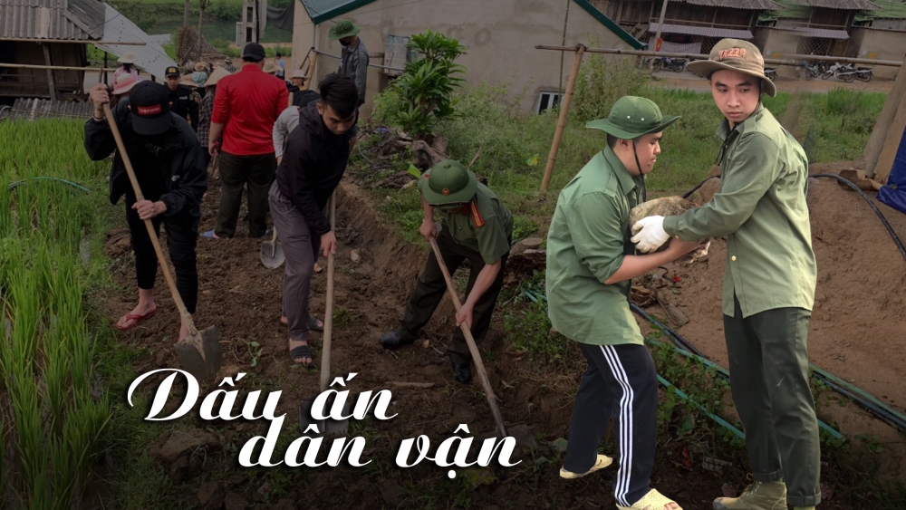 Dấu ấn dân vận của lực lượng an ninh Nhân dân