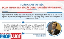 Infographics: Vụ Đoàn thanh tra Bộ Xây dựng “vòi tiền” ở Vĩnh Phúc