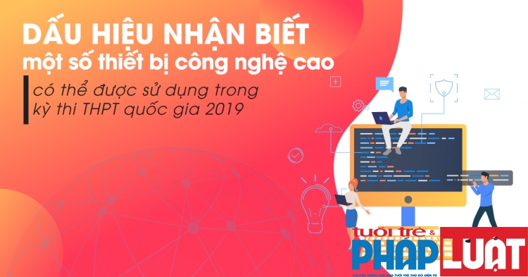 Một số thiết bị có thể sử dụng để gian lận trong kỳ thi THPT Quốc gia