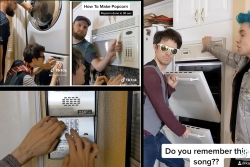 TikToker chơi những bản nhạc kinh điển bằng máy giặt, lò vi sóng...