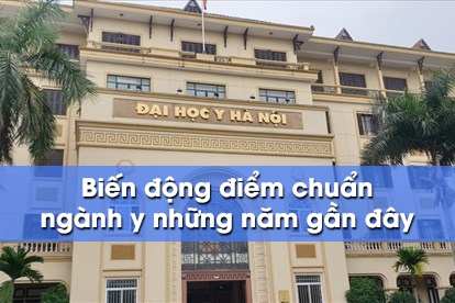 Biến động điểm chuẩn ngành y những năm gần đây