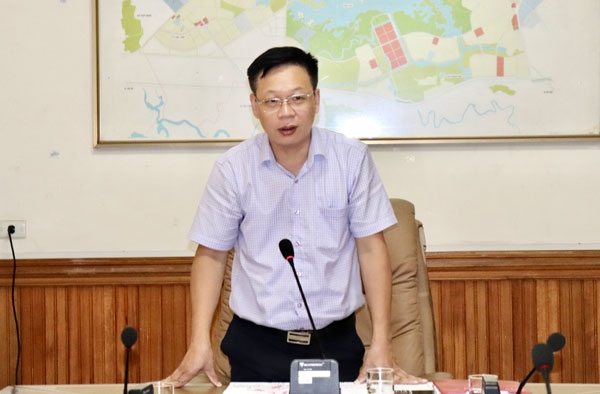Đ.c Phó Chủ tịch UBND thành phố: Trần Ngọc Hải phát biểu chỉ đạo tại hội nghị