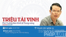 Sự nghiệp của tân Phó Ban Kinh tế Trung ương Triệu Tài Vinh