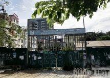 Cận cảnh khu đất "kim cương" bỏ trống ven Hồ Tây