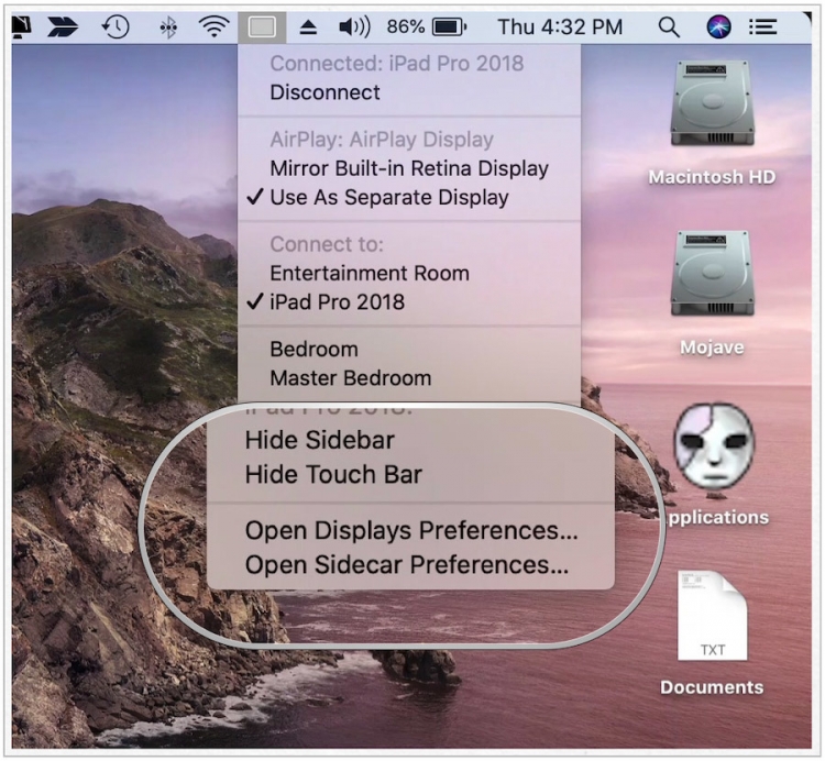 bien ipad chay ipados 13 thanh man hinh thu hai cho macbook