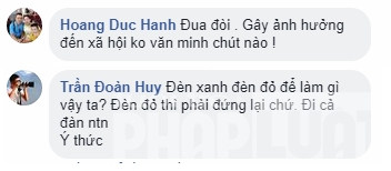 cong dong mang nem da hanh vi chan duong cho ca tram xe exciter chay qua nga tu