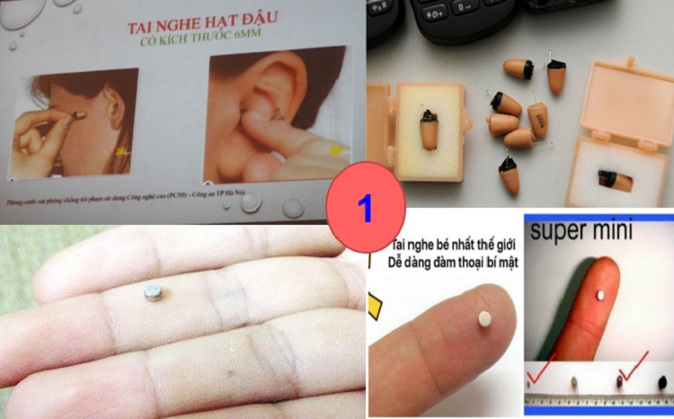 Nhận biết thí sinh sử dụng thiết bị công nghệ cao gian lận thi cử