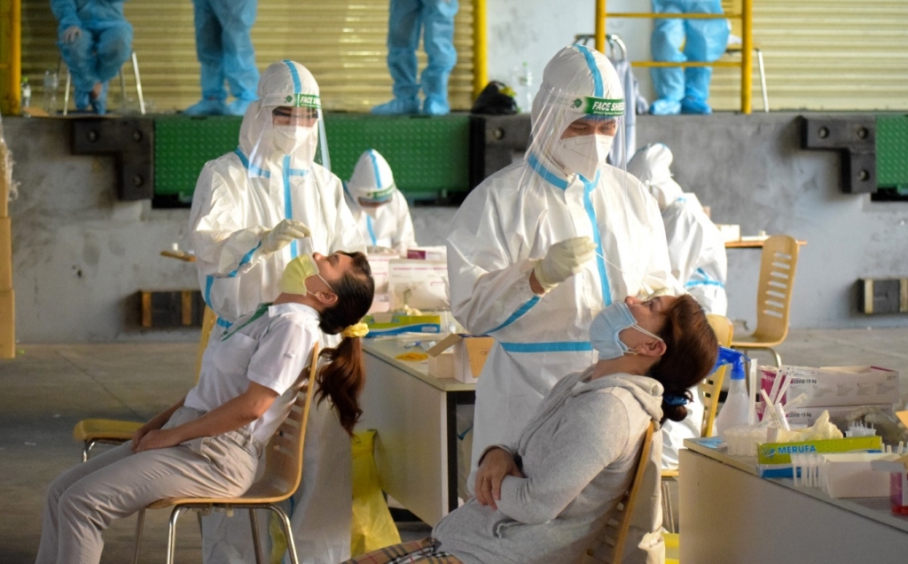 5 người trong gia đình tại xã An Mỹ, huyện Mỹ Đức có kết quả xét nghiệm dương tính với Covid-19