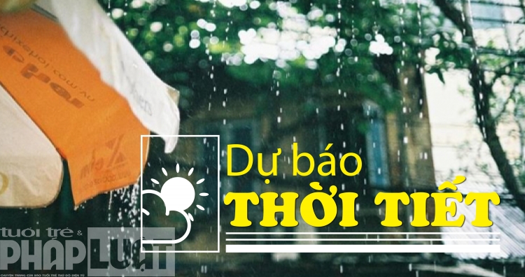 Dự báo thời tiết 27/8: Mưa lớn diện rộng từ Bắc Bộ đến Thanh Hóa