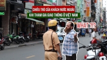 Chiêu trò tránh bị xử phạt vi phạm giao thông của khách Tây ở Việt Nam