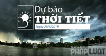 du bao thoi tiet 288 bac bo co mua rao va dong rai rac