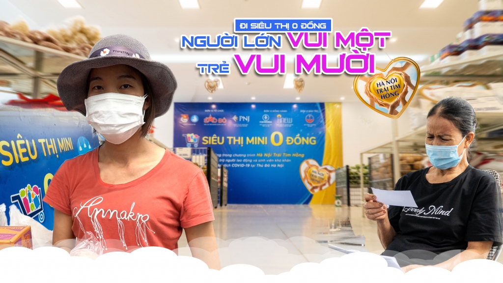 Hà Nội: "Siêu thị 0 đồng" - Hành trình phục vụ từ Trái tim