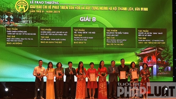 bao tuoi tre thu do dat nhieu giai bao chi ve xay dung dang va xay dung nguoi ha noi thanh lich van minh