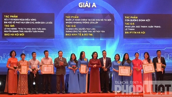 bao tuoi tre thu do dat nhieu giai bao chi ve xay dung dang va xay dung nguoi ha noi thanh lich van minh