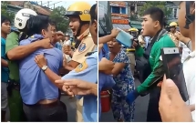 Tài xế xe buýt dùng vật nhọn đâm thanh niên chạy Grab chảy máu