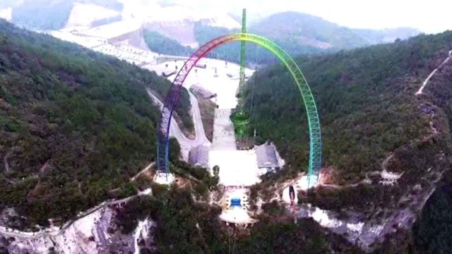 Xích đu lớn nhất thế giới tại Trung Quốc