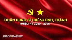 chan dung bi thu 63 tinh thanh nhiem ky 2020 2025