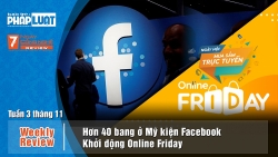 Weekly Review: Hơn 40 bang nước Mỹ kiện Facebook, khởi động Online Friday