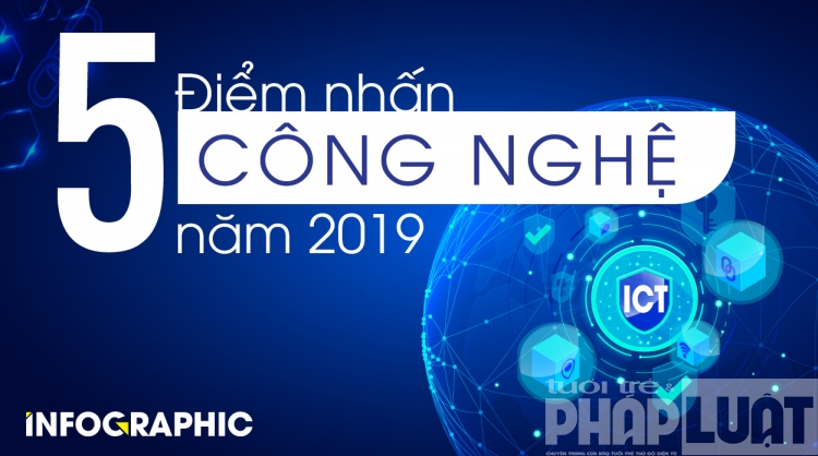 5 điểm nhấn công nghệ nổi bật năm 2019