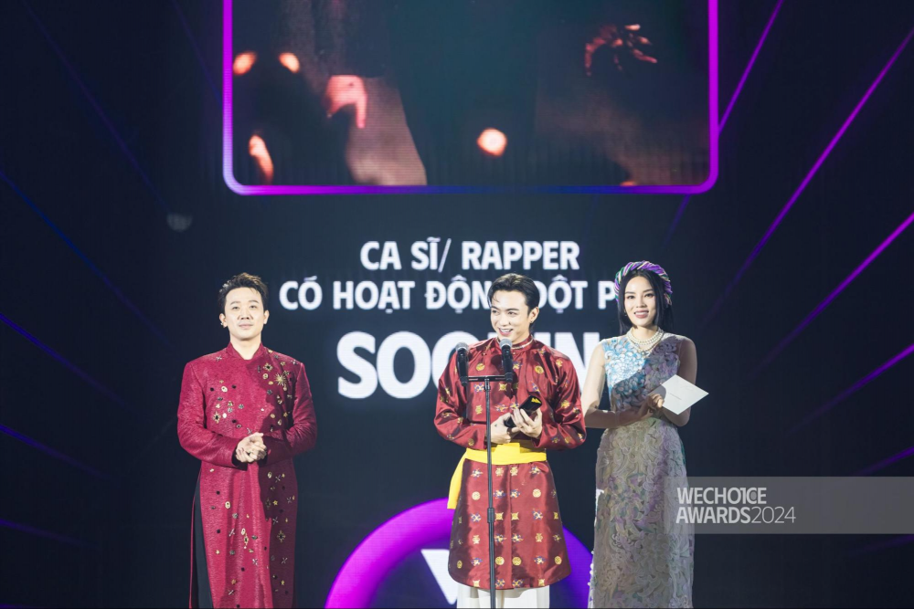 Soobin Hoàng Sơn thắng lớn tại We Choice Awards 2024