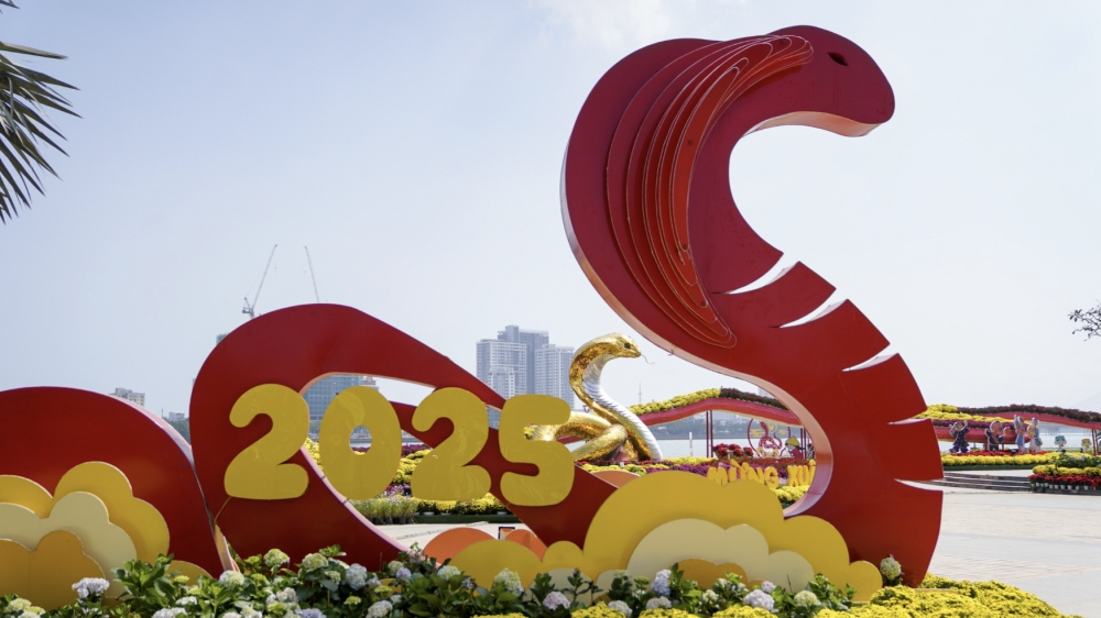 Những linh vật rắn độc đáo chào đón năm mới Ất Tỵ 2025