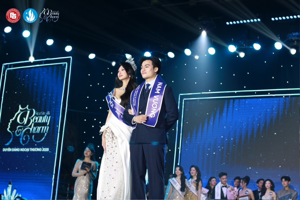 Hoa khôi và Nam vương Đại học Ngoại thương 2025