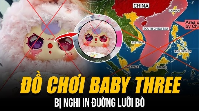 Giới trẻ tẩy chay Baby Three vì có hình ảnh giống "đường lưỡi bò"