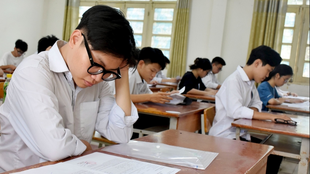 31,86% bài thi khảo sát của học sinh Hà Nội dưới điểm trung bình