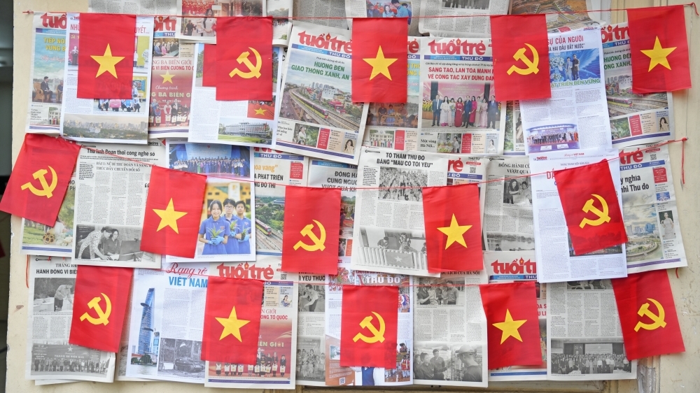 Tinh thần yêu nước phủ kín mạng xã hội chào mừng ngày hội non sông