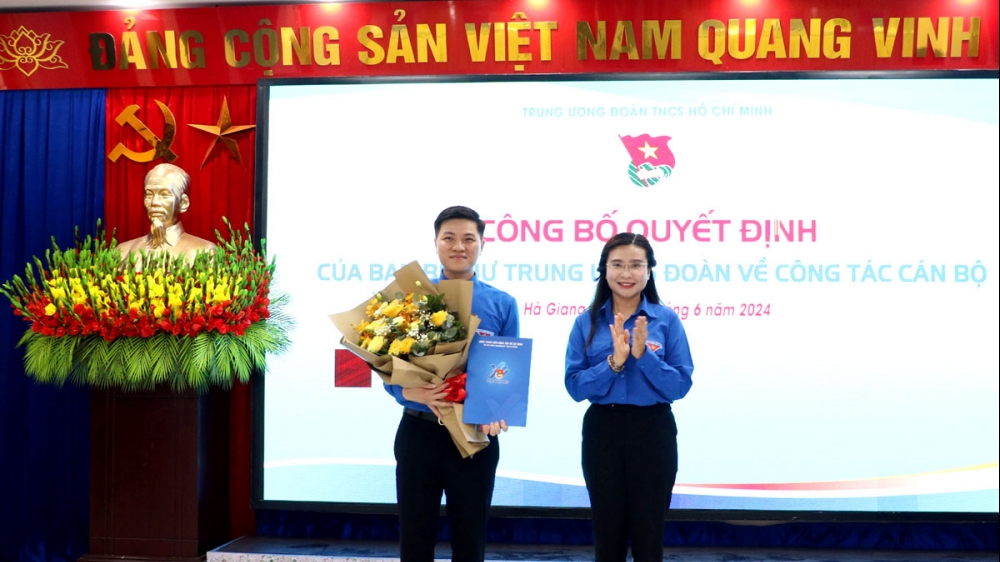 Đồng chí Nguyễn Hải Dương trở thành tân Bí thư Tỉnh đoàn Hà Giang
