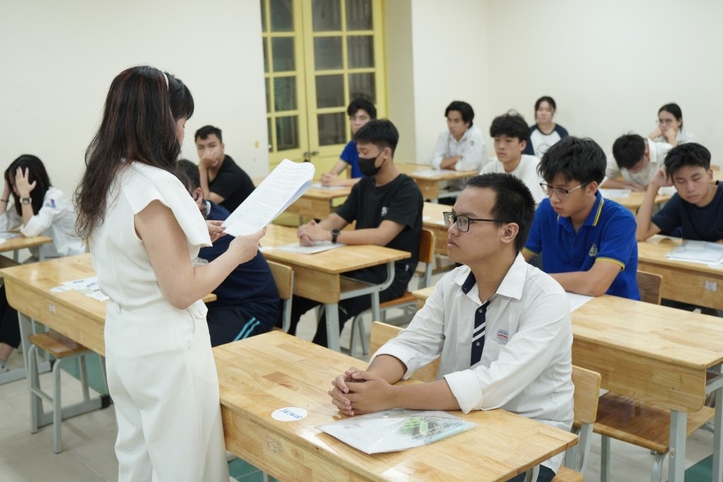 Hà Nội: Có 3 thí sinh bị đình chỉ thi trong môn đầu tiên