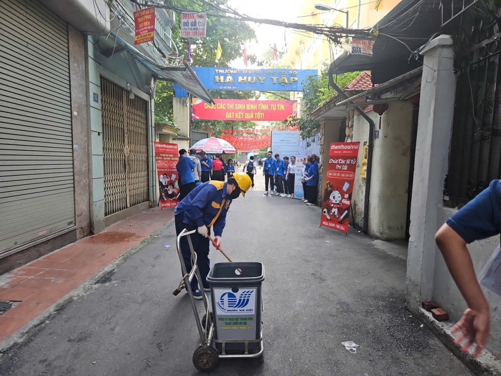 Tăng cường kiểm tra, xử lý thoát nước trong kỳ thi tốt nghiệp THPT 2025