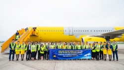 Vietravel Airlines đón máy bay airbus A321 đầu tiên thuộc sở hữu của hãng