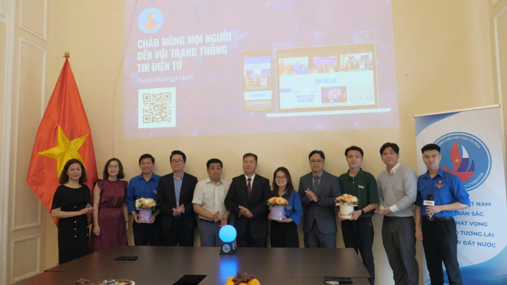 Ra mắt website của tuổi trẻ Việt Nam tại Nga