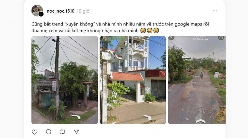 “Hot trend” tìm lại kí ức xưa qua Google Maps