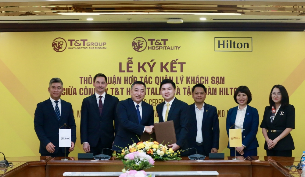 T&T group và Hilton mang thương hiệu khách sạn hàng đầu thế giới về ĐBSCL