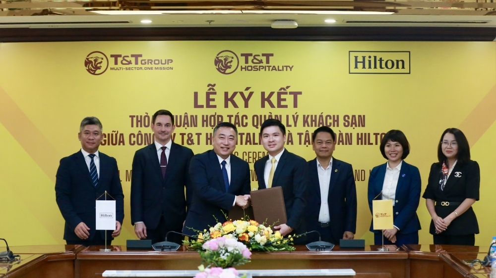 T&T group và Hilton mang thương hiệu khách sạn hàng đầu thế giới về ĐBSCL