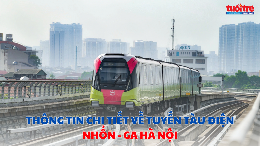 chi tiet hoat dong cua tuyen tau dien nhon ga ha noi