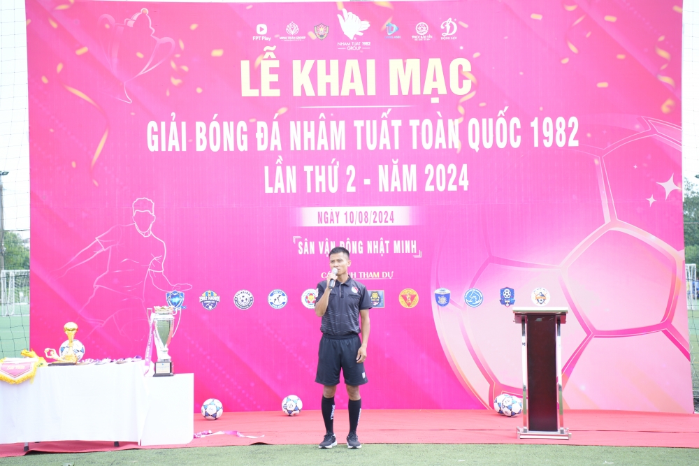 Khai mạc giải bóng đá Nhâm Tuất toàn quốc lần thứ 2 - năm 2024