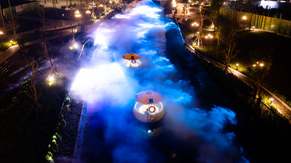 Ngỡ ngàng vẻ đẹp như cổ tích tại Dòng sông Ánh sáng sắp ra mắt tại Tây Ninh