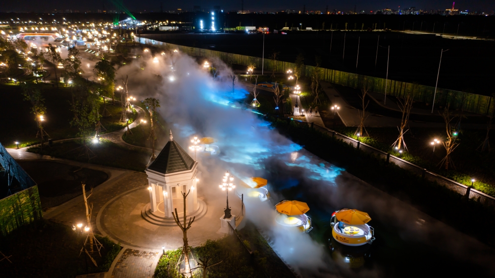 Ngỡ ngàng vẻ đẹp như cổ tích tại Dòng sông Ánh sáng sắp ra mắt tại Tây Ninh