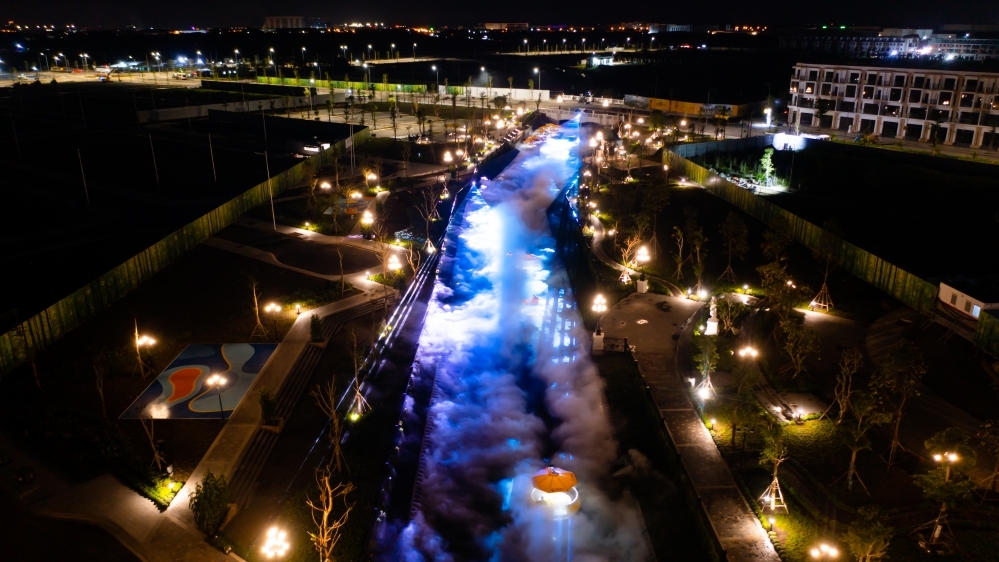 Ngỡ ngàng vẻ đẹp như cổ tích tại Dòng sông Ánh sáng sắp ra mắt tại Tây Ninh