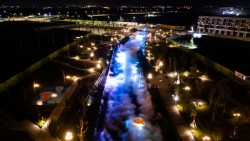 Ngỡ ngàng vẻ đẹp như cổ tích tại Dòng sông Ánh sáng sắp ra mắt tại Tây Ninh