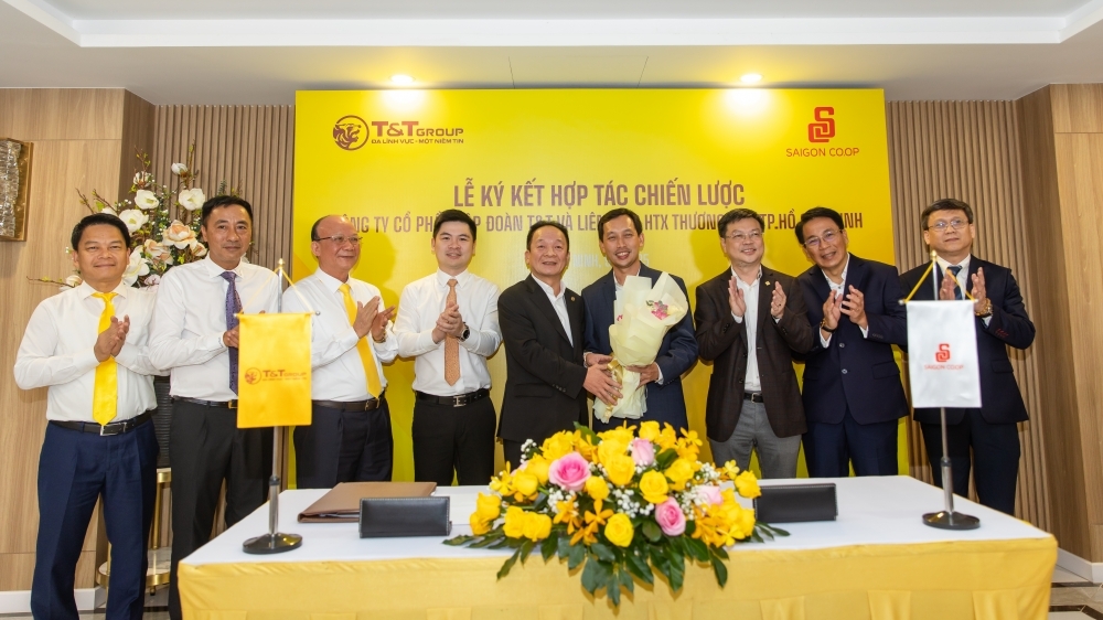 T&T Group và Saigon Co.op hợp tác phát triển mô hình bán lẻ tại các khu đô thị toàn quốc