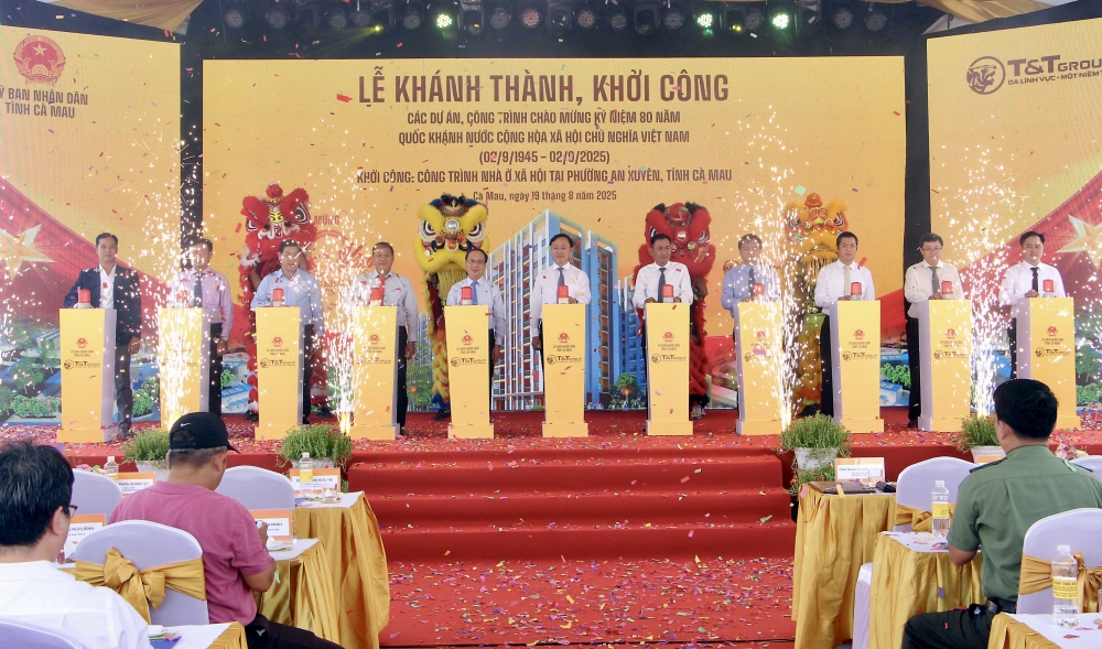 T&T Group khởi công công trình nhà ở xã hội tại Cà Mau