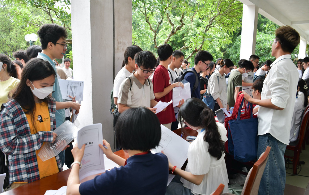 Thí sinh trúng tuyển đại học bắt đầu xác nhận nhập học từ 25/8 Thí sinh trúng tuyển đại học bắt đầu xác nhận nhập học từ 25/8