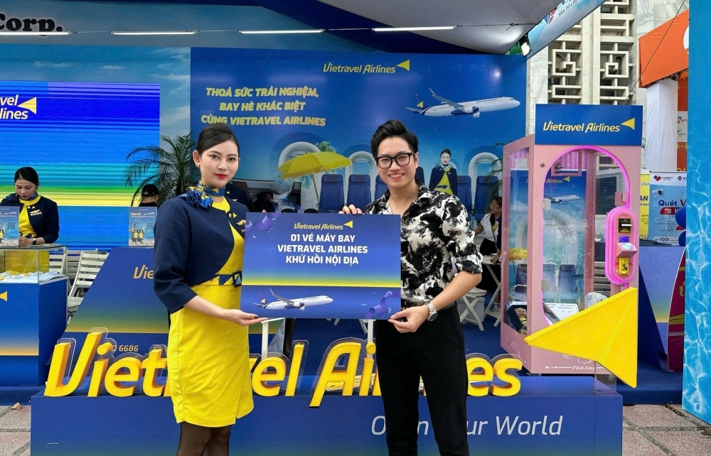 Vietravel Airlines tham gia Triển lãm Thành tựu đất nước nhân kỷ niệm 80 năm Quốc khánh